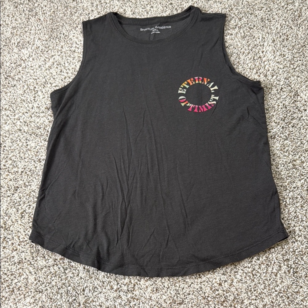 Spiritual gangster, eternal Optimus tank size small.